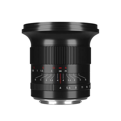 15mm f/4 Full-frame lens for E/L/EOS-R/Z