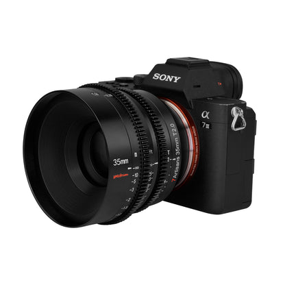 35mm T2.0 Full Frame Cine Lens For E/L/Z/RF