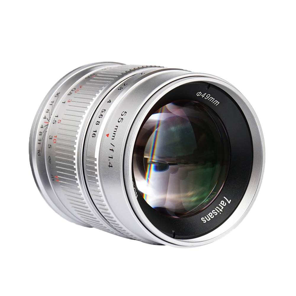 55mm f/1.4 APS-C lens for E/M43/EOS-M/FX