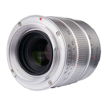 55mm f/1.4 APS-C lens for E/M43/EOS-M/FX