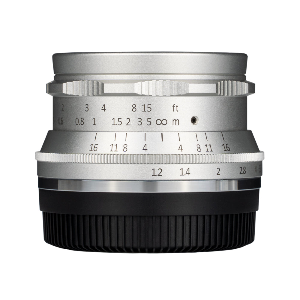 35mm f/1.2 APS-C lens for E/EOS-M/FX/M43