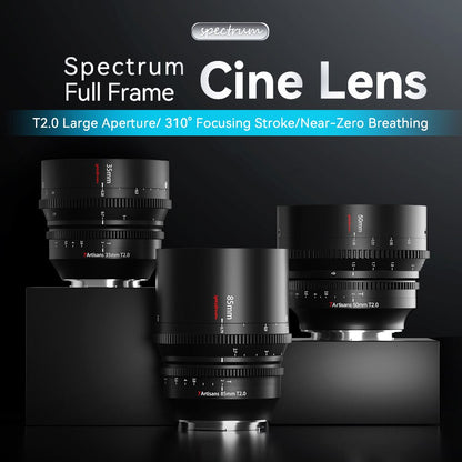 35mm T2.0 Full Frame Cine Lens For E/L/Z/RF