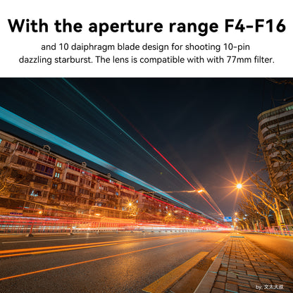 15mm f/4 Full-frame lens for E/L/EOS-R/Z