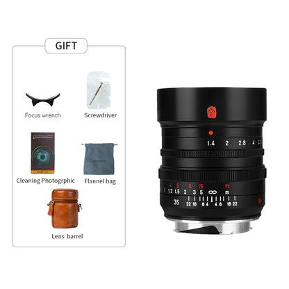 M35mm f/1.4 WEN Full-frame lens for Leica M